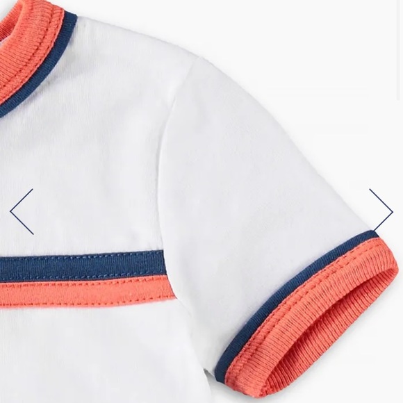 NWT! SPLENDID Baby Boy Piped Stripe Tee Set - Picture 3 of 7